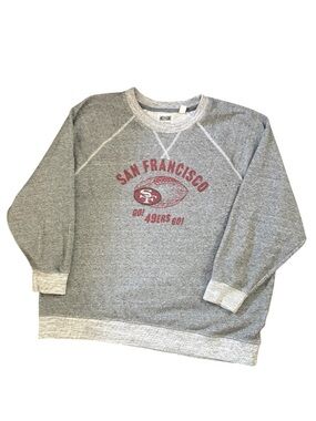 AMERICAN EAGLE➕TAILGATE NFL SF 49er Crewneck Sweatshirt